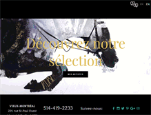 Tablet Screenshot of galeriebloom.com